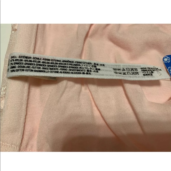 FREE PEOPLE  Large Bralette Lace Bandeau Soft Pink - Picture 9 of 9